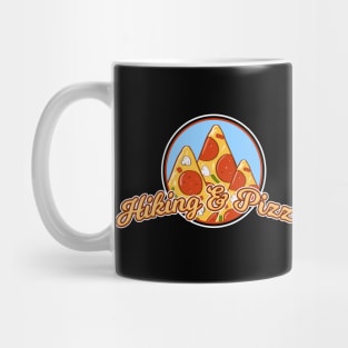 Hiking and Pizza Lover Mug